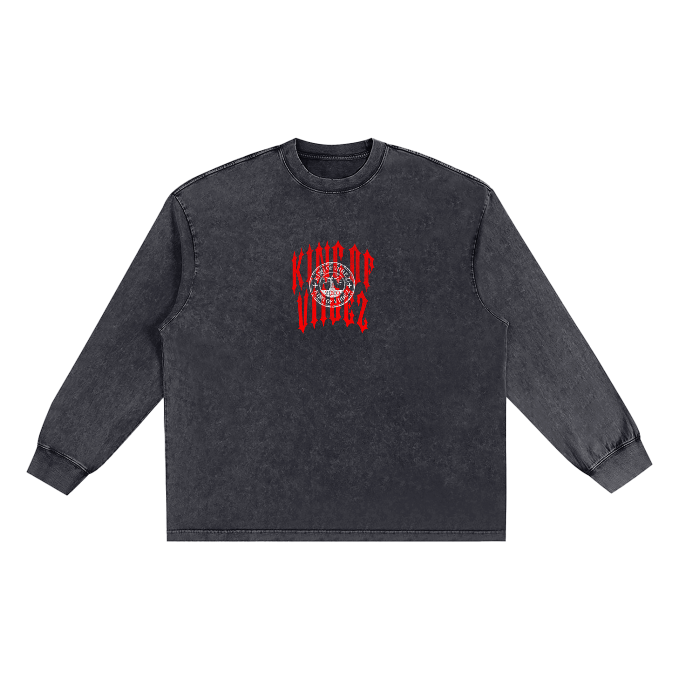 PAID IN FULL Snow Washed Frayed Edge T-Shirt