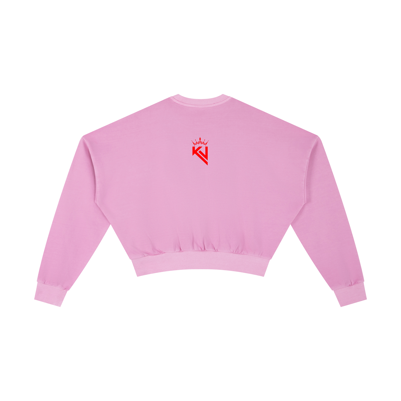 Women Vintage Washed Cropped Sweatshirt
