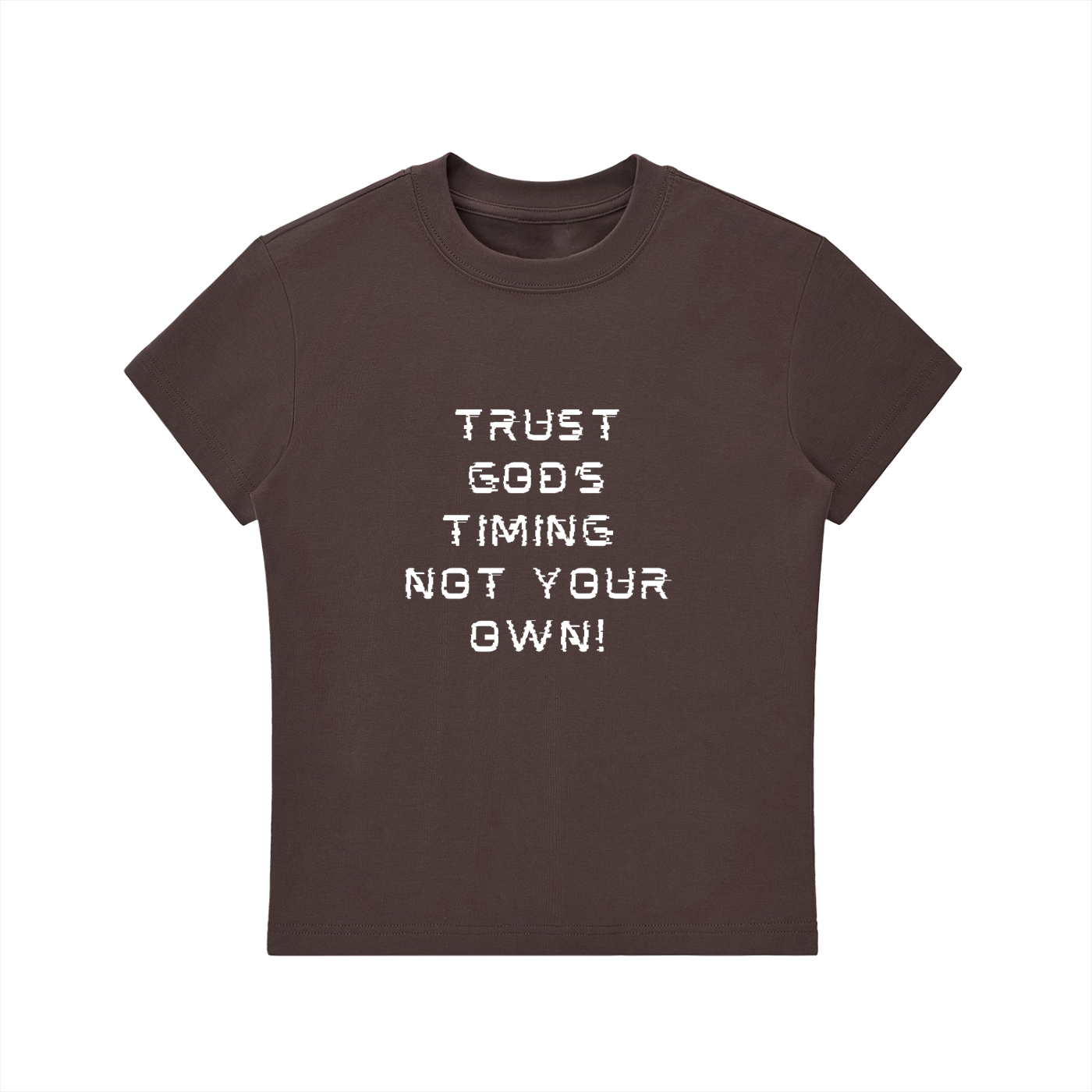 Women Trust God Crewneck T-Shirt