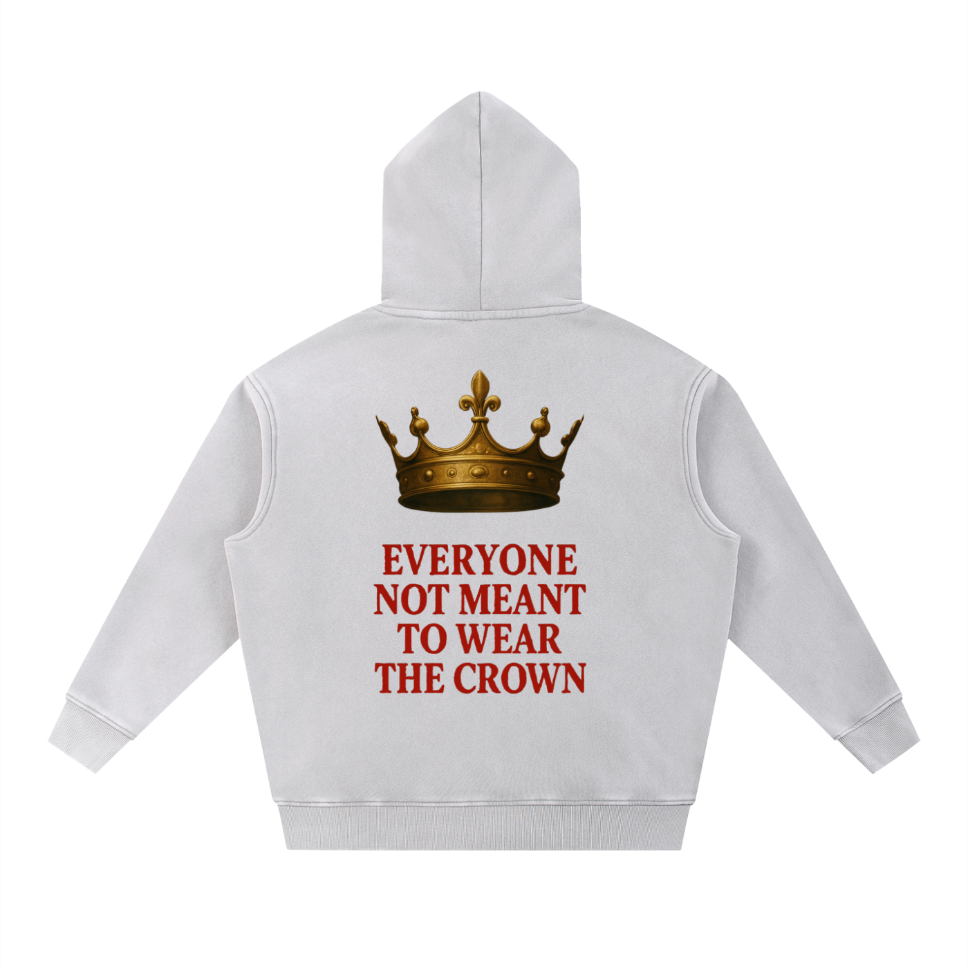 Crown Snow Wash Oversize Hoodie
