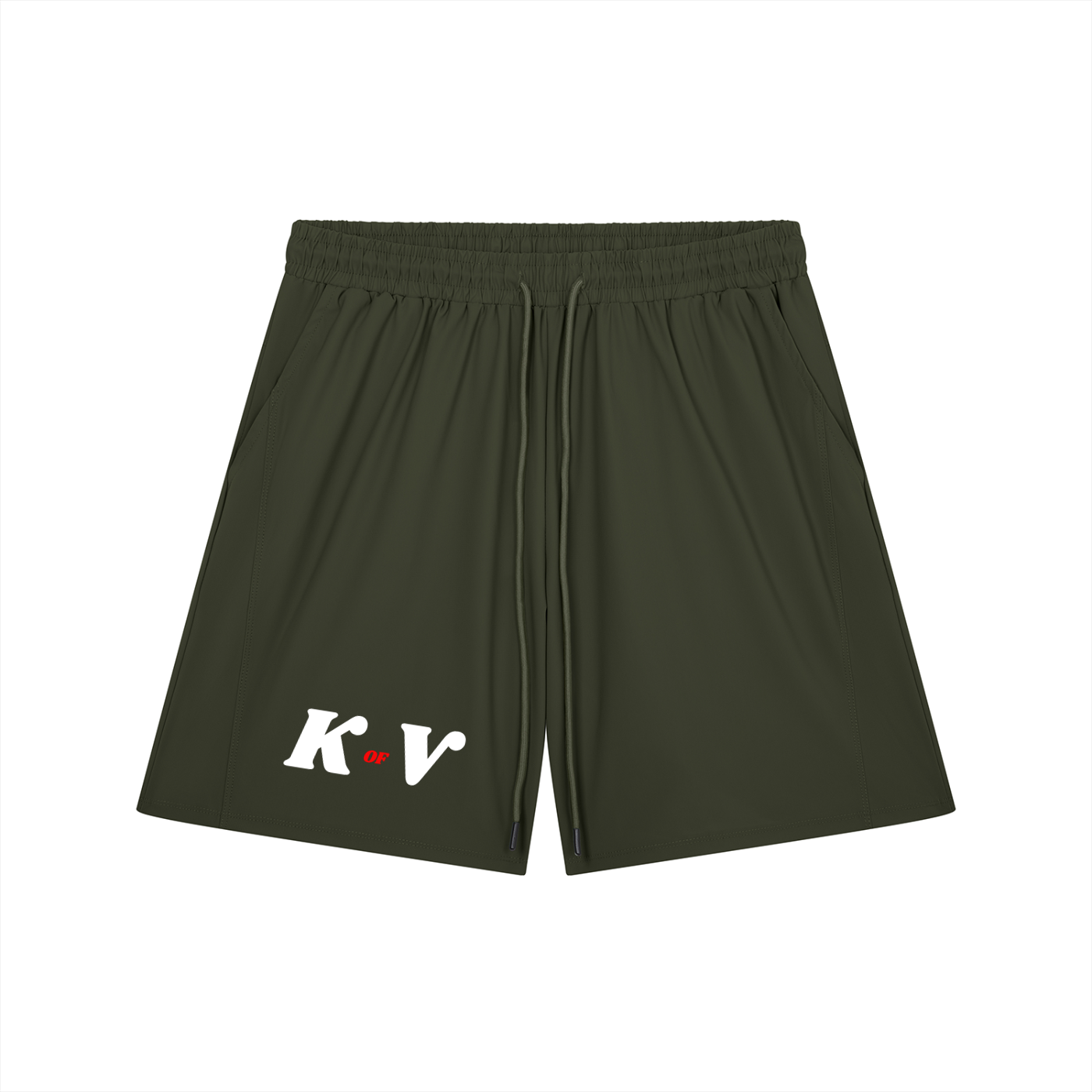 K Of V Drawstring Shorts