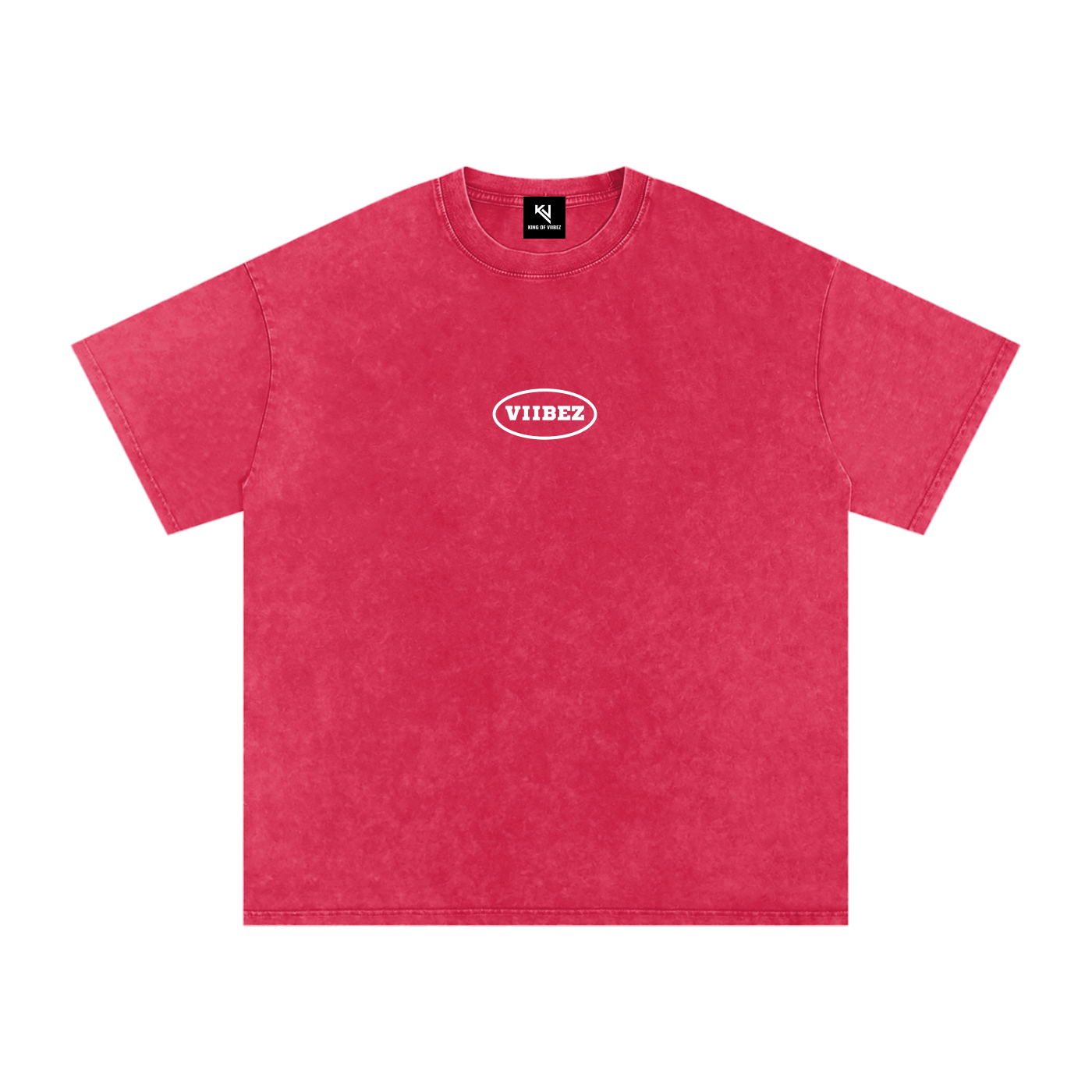 VIIBEZ Snow Washed Oversized  T-Shirt