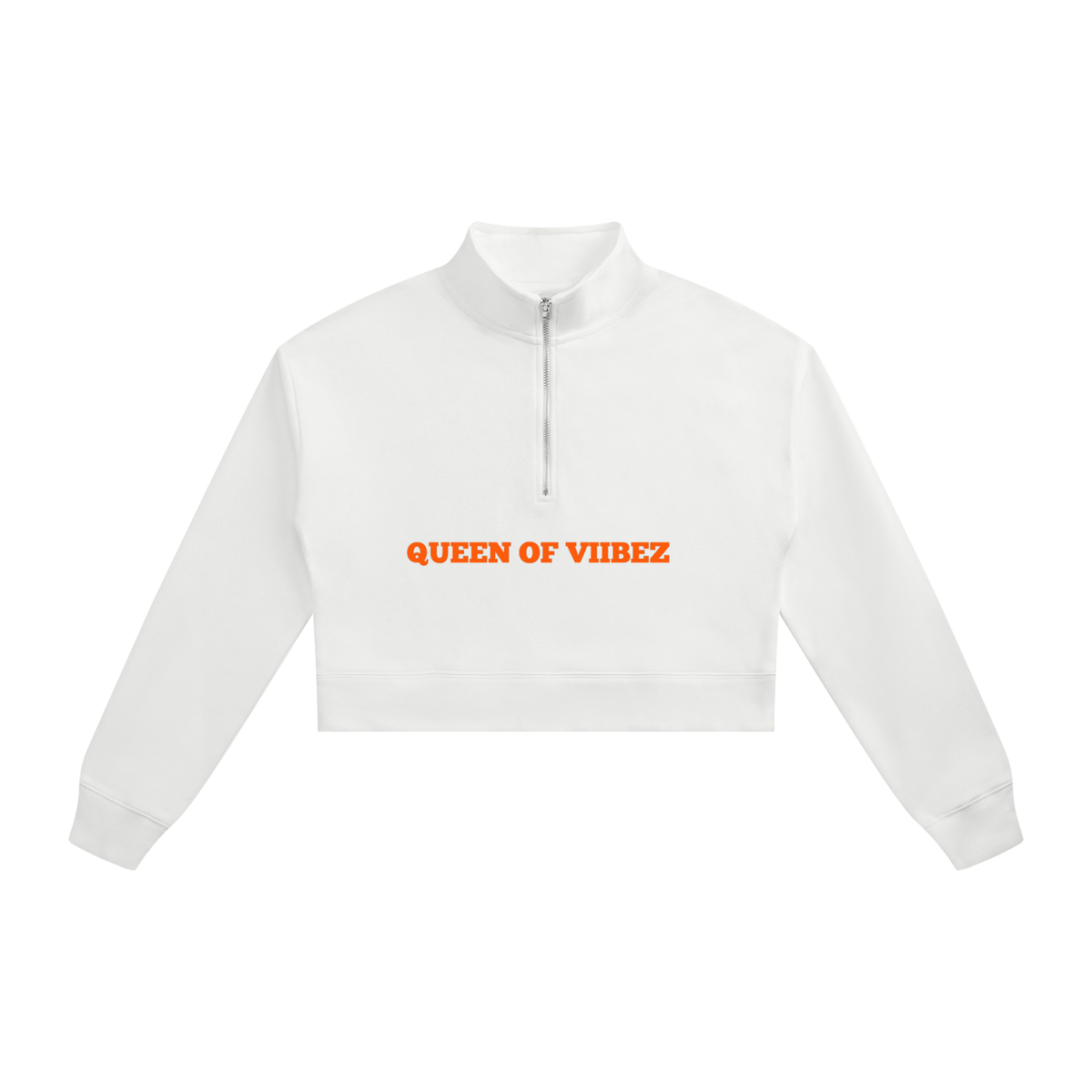 Women's Crop Quarter-Zip Sweatshirt