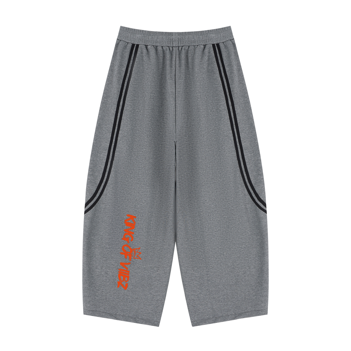 Wide Leg Piping Sweatpants