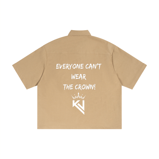 The Crown Boxy Heavyweight Short Sleeve Shirt