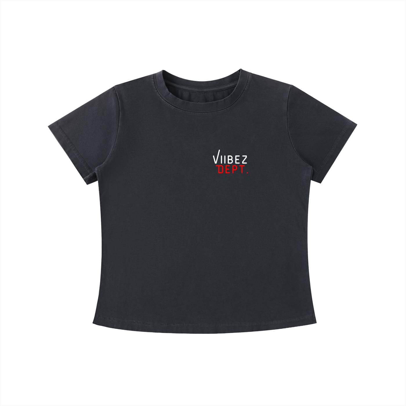 Women Vintage Wash Slim Fit T-shirt
