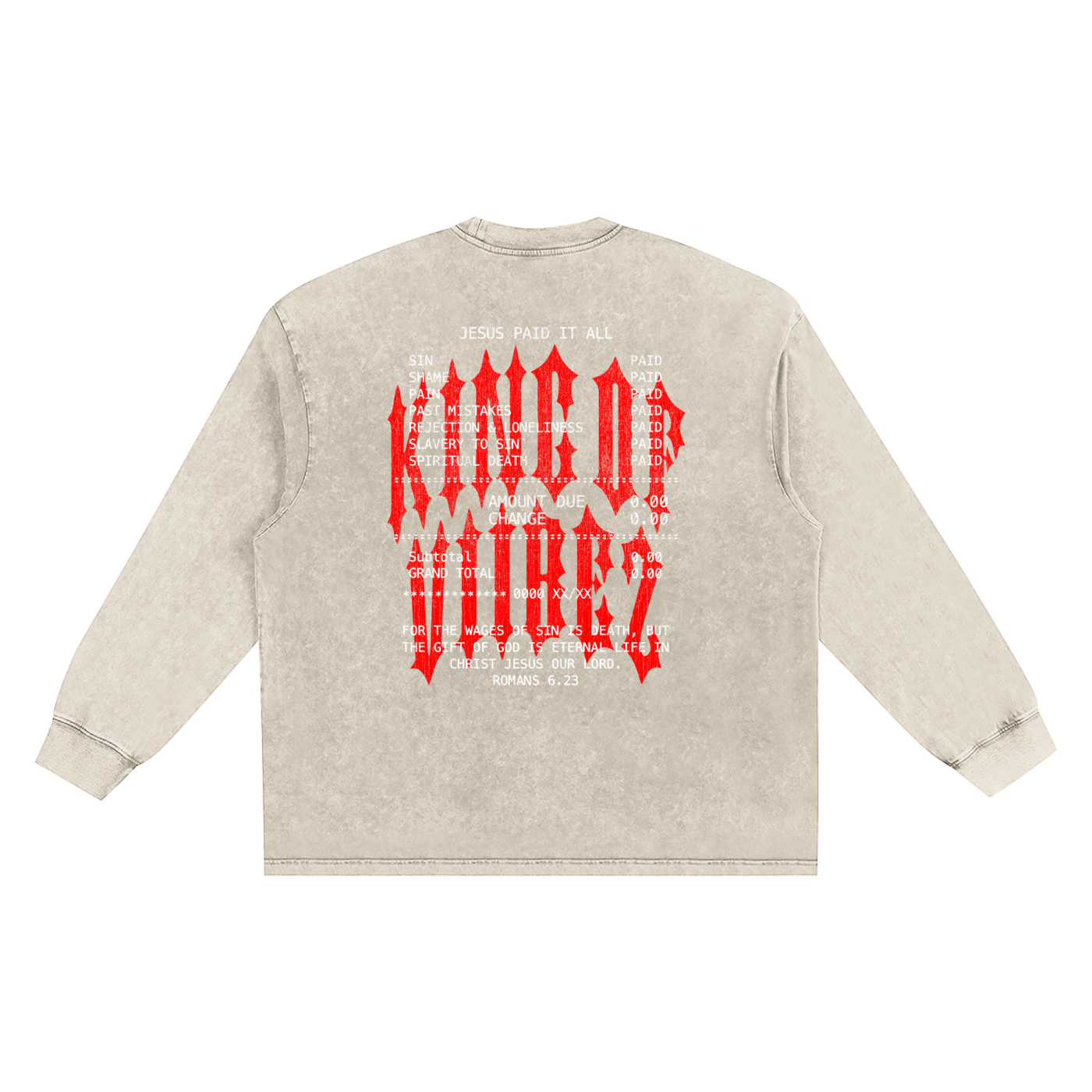 PAID IN FULL Snow Washed