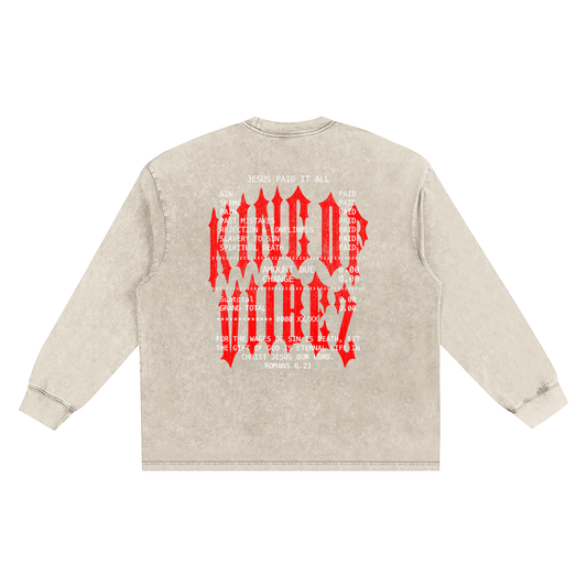 PAID IN FULL Snow Washed