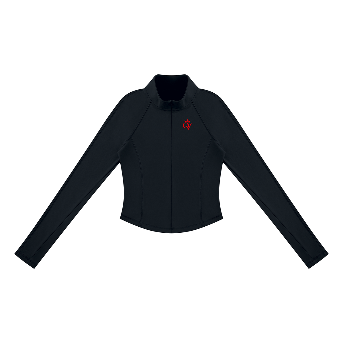 Women's Quarter-Zip Yoga T-Shirt