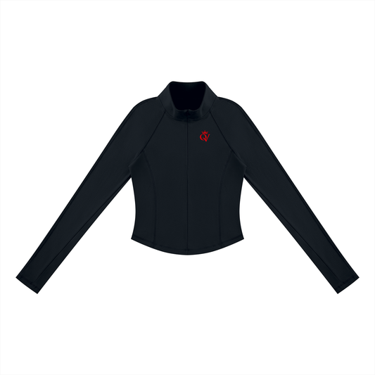 Women's Quarter-Zip Yoga T-Shirt