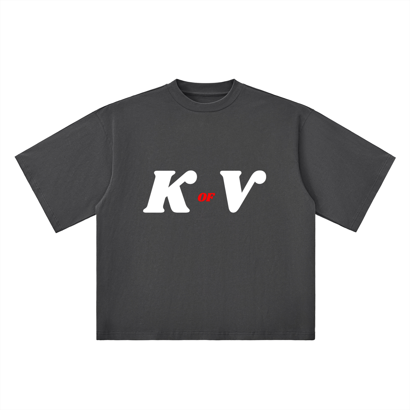 K of V Oversized Drop Shoulder T-Shirt