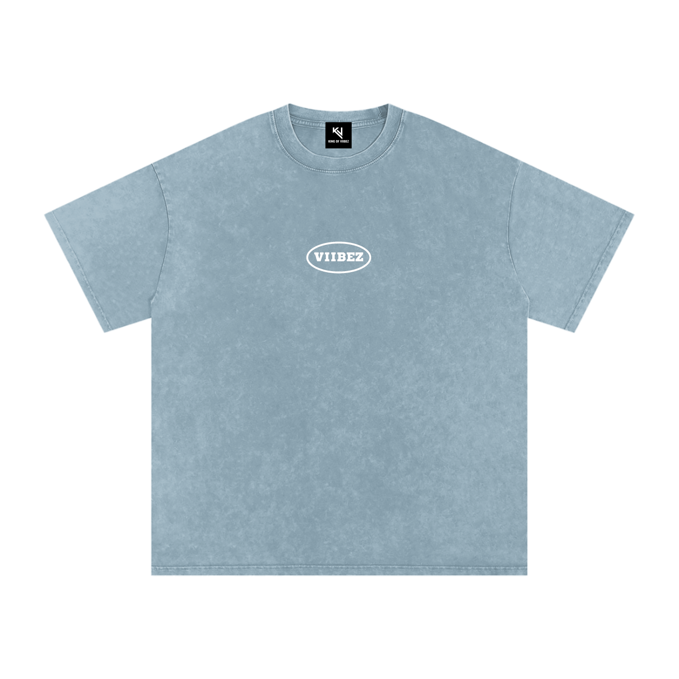 VIIBEZ Snow Washed Oversized  T-Shirt