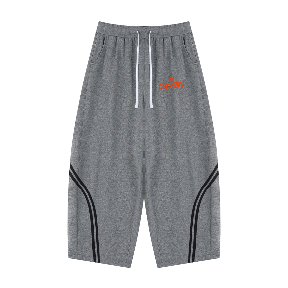 Wide Leg Piping Sweatpants