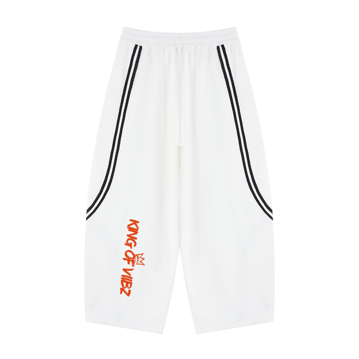 Wide Leg Piping Sweatpants