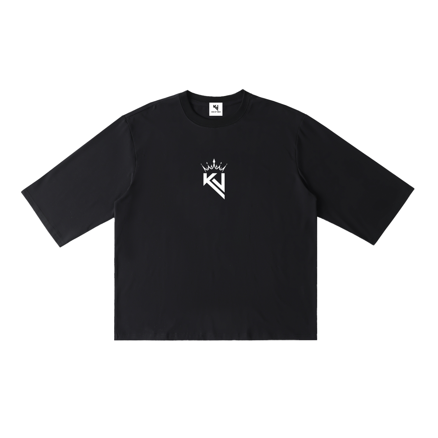 Trust God Half Sleeve Ribbed T-Shirt