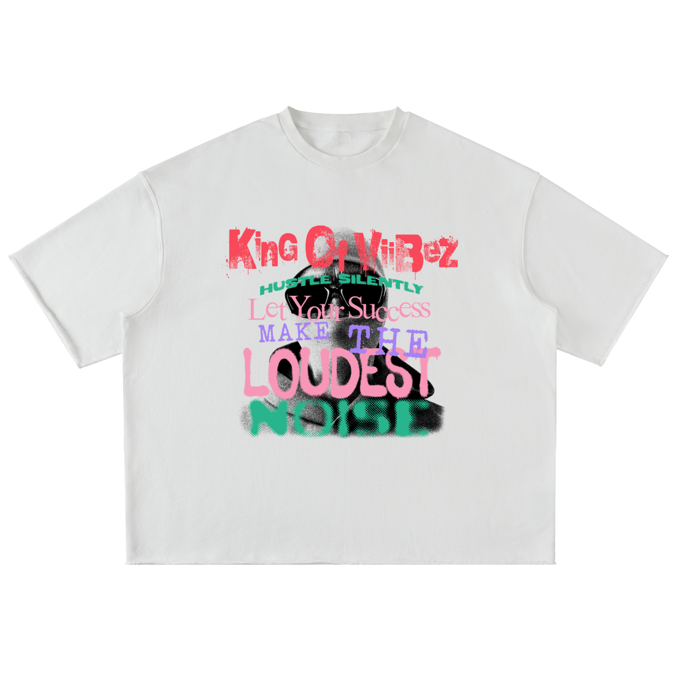 Move In Silence Washed Rolled Hem Half Sleeve T-Shirt