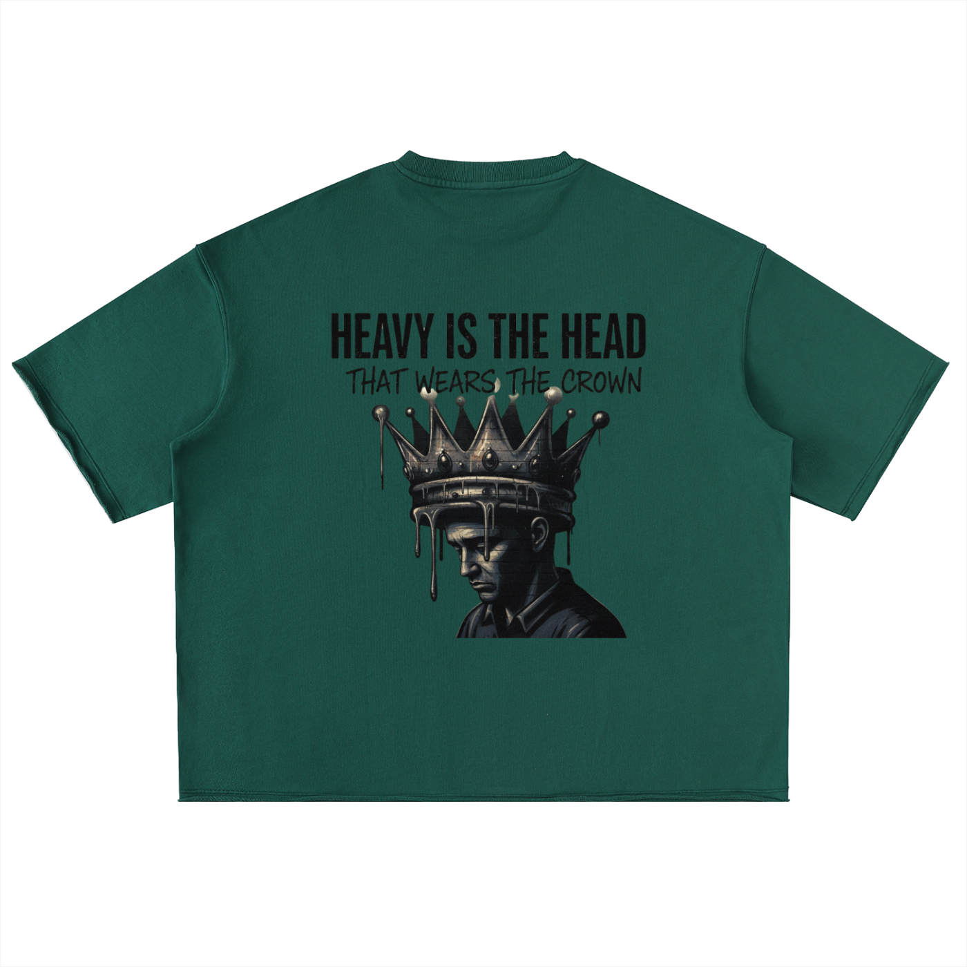 Rolled Hem Half Sleeve T-Shirt