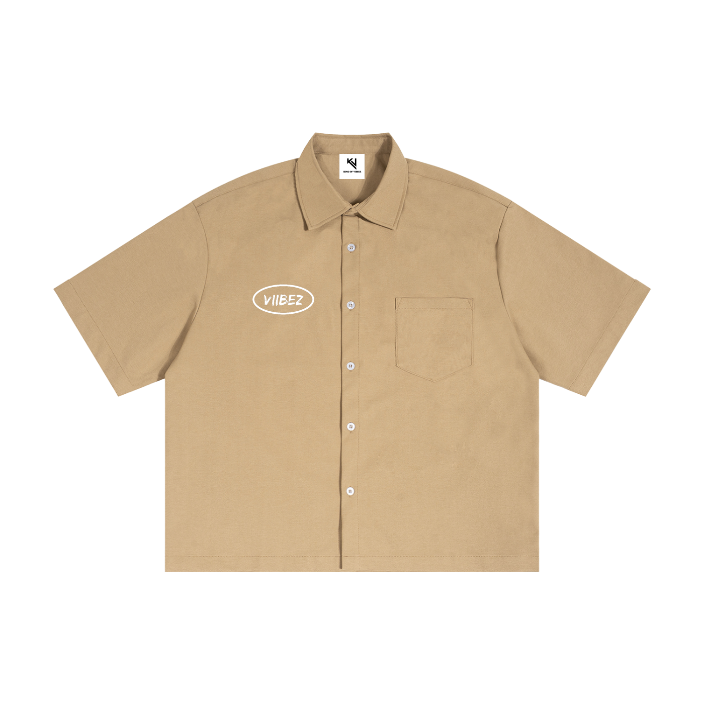 The Crown Boxy Heavyweight Short Sleeve Shirt