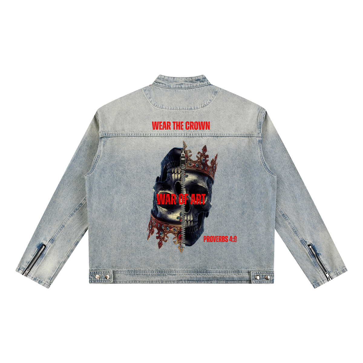WEAR THE CROWN JEAN JACKET