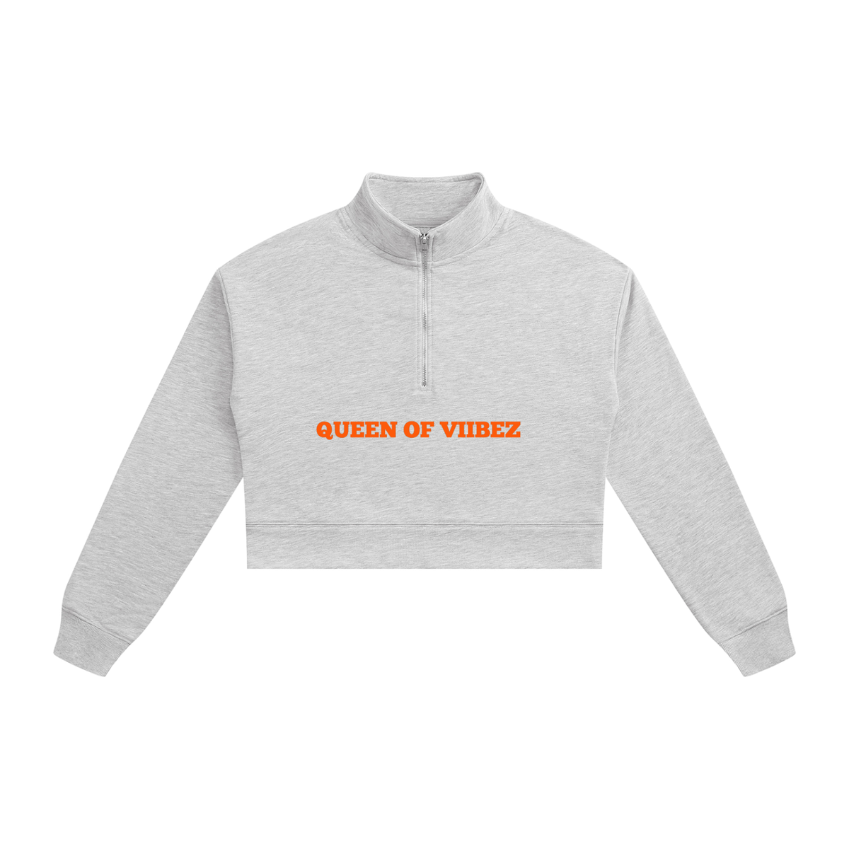 Women's Crop Quarter-Zip Sweatshirt