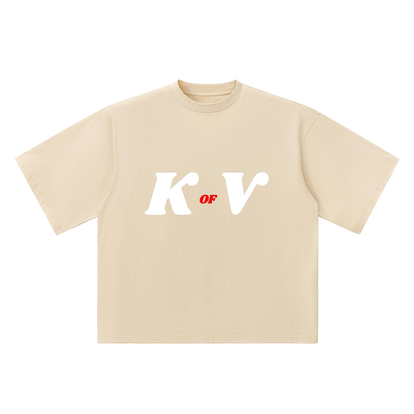 K of V Oversized Drop Shoulder T-Shirt