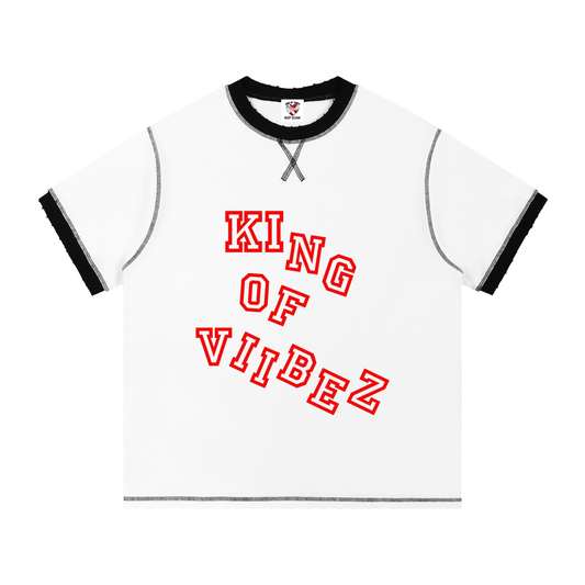 Contrast-Stitched T-Shirt