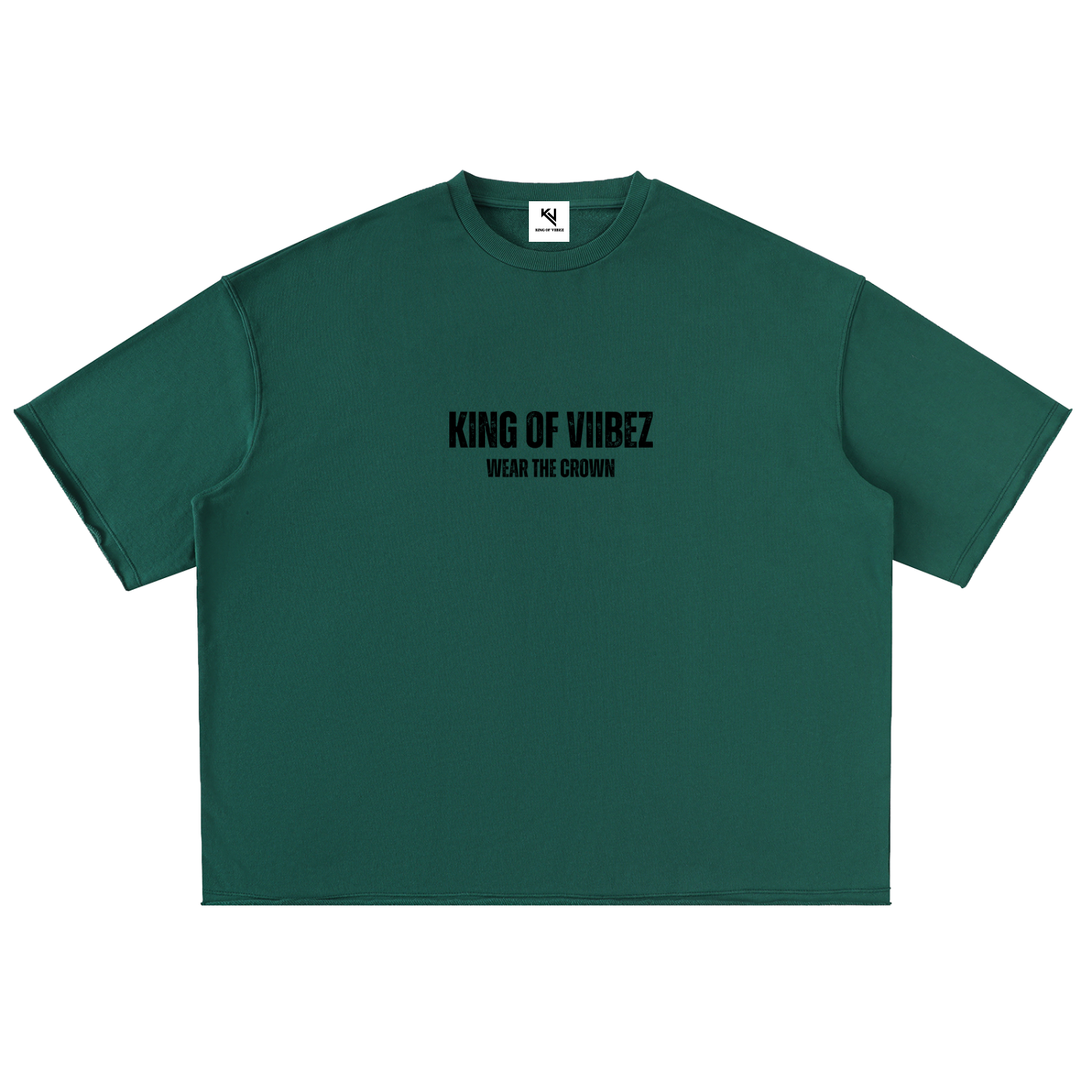Rolled Hem Half Sleeve T-Shirt