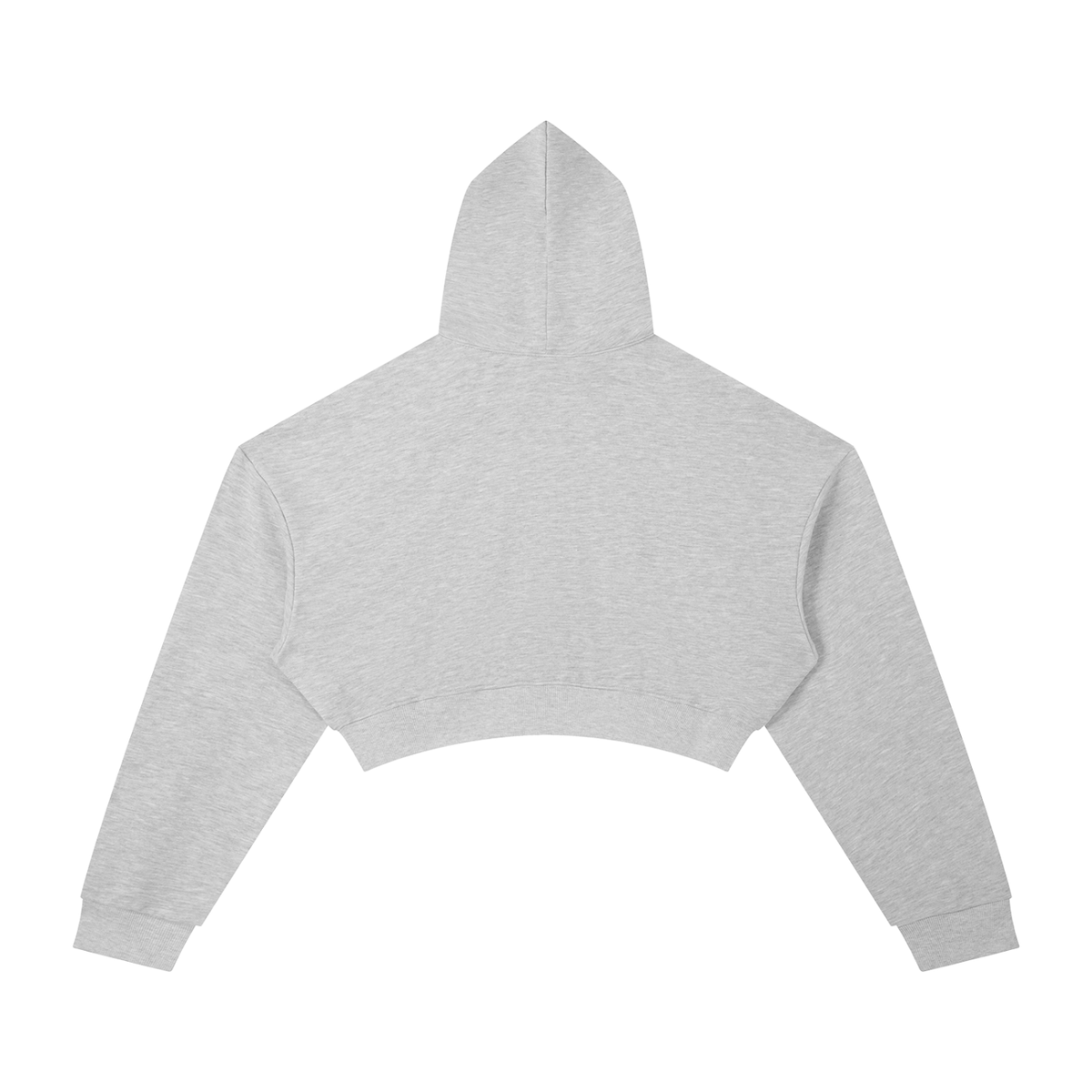 Queen Cropped Hoodie