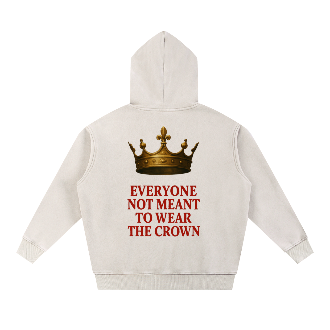 Crown Snow Wash Oversize Hoodie