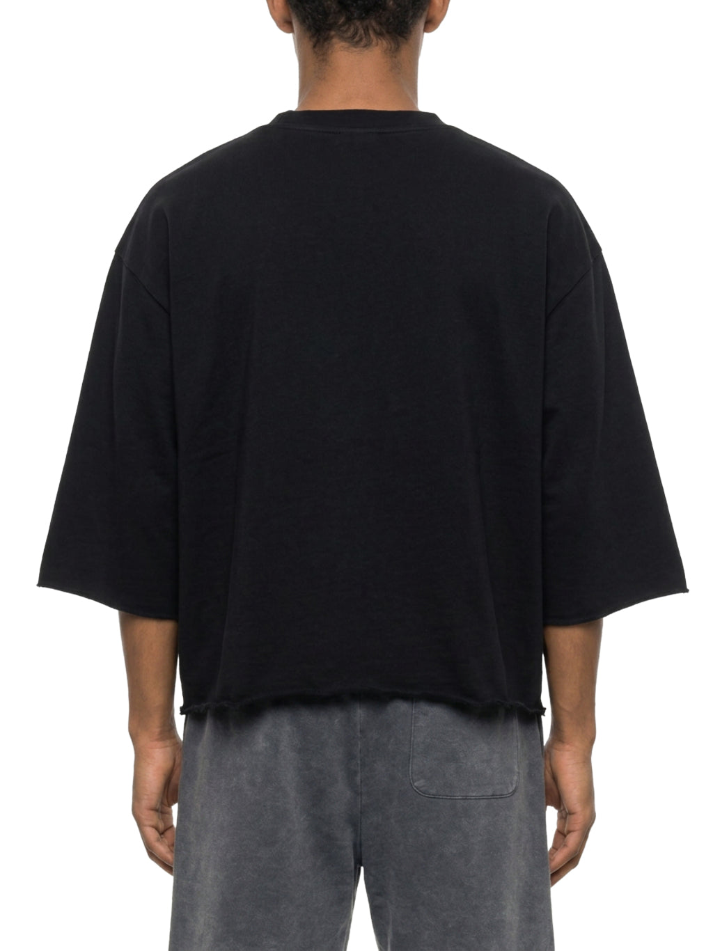 P.U.S.H Wash Raw Hem Boxy Tee