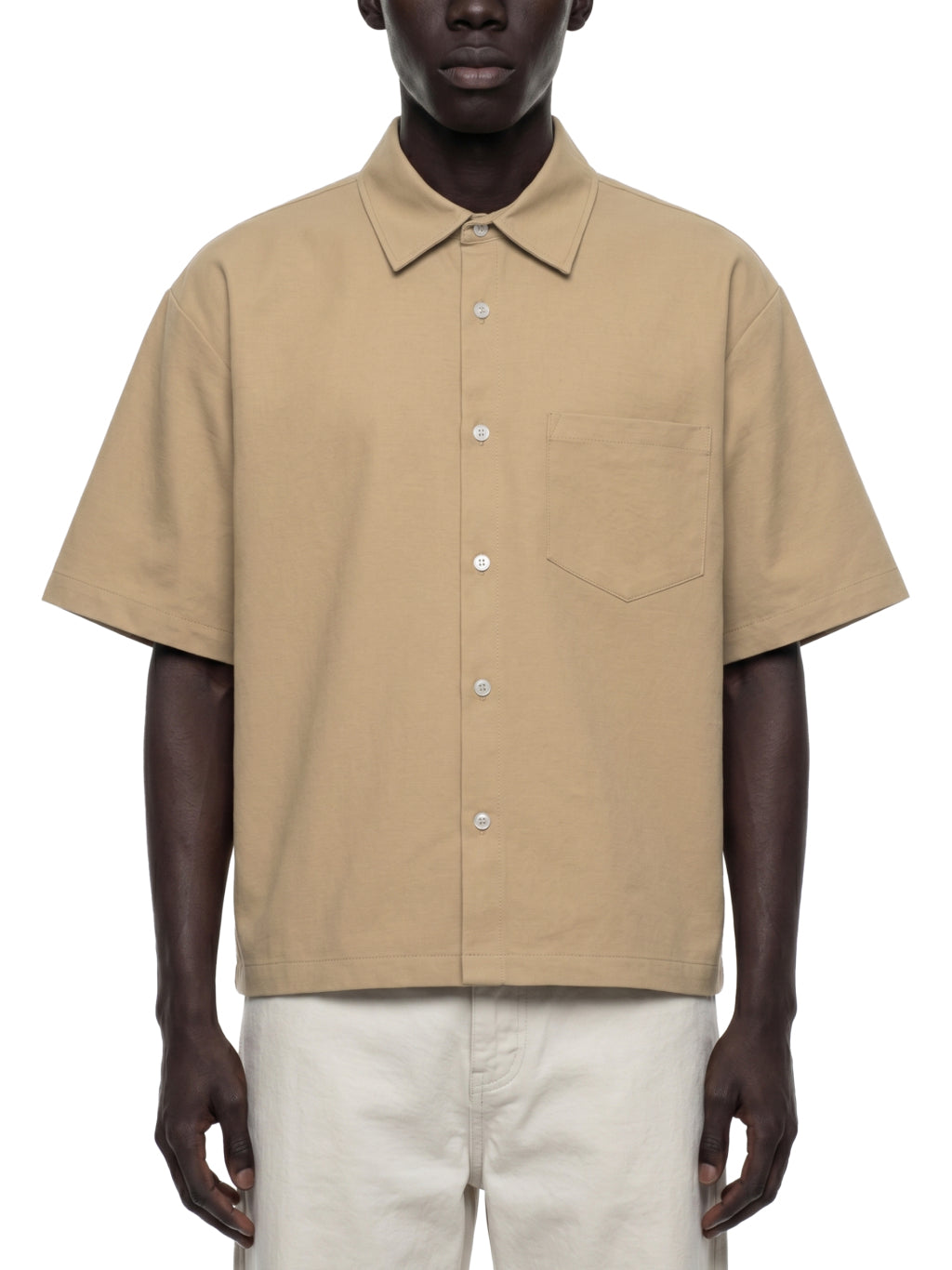 The Crown Boxy Heavyweight Short Sleeve Shirt