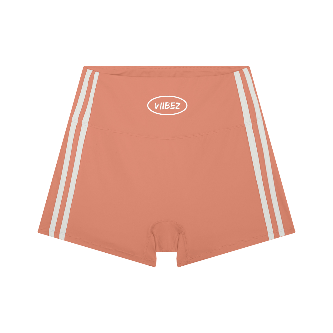 Women’s High-Waist Color Block Yoga Shorts
