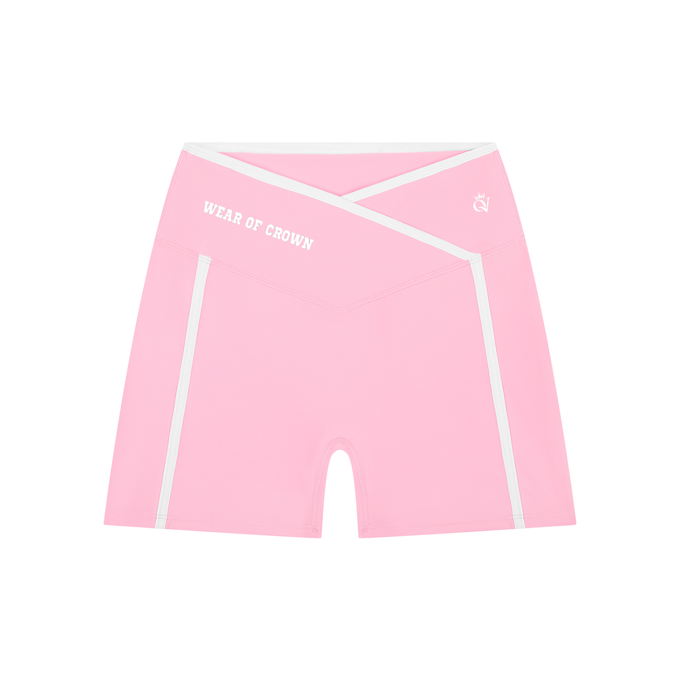 Women’s High Rise Color Block Yoga Shorts