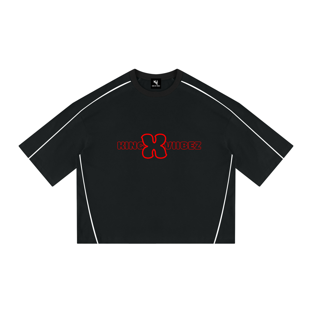 Boxy Piping T-Shirt