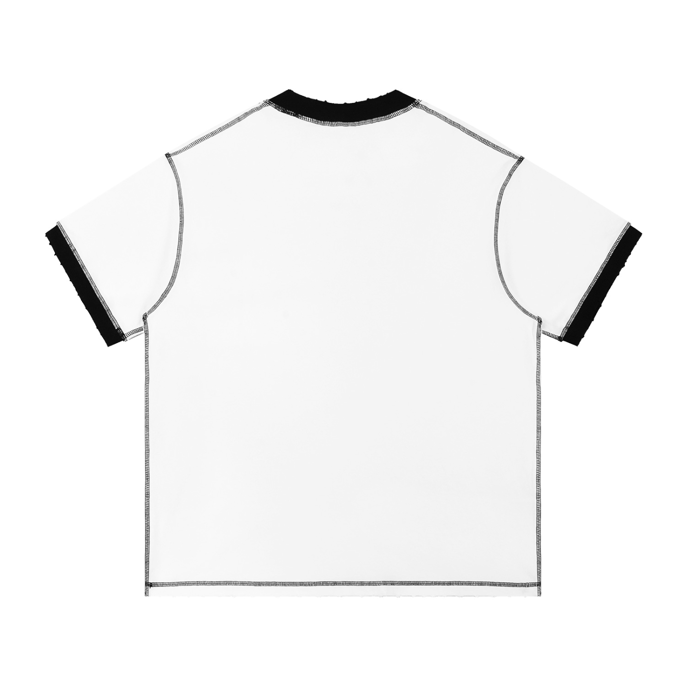 Contrast-Stitched T-Shirt