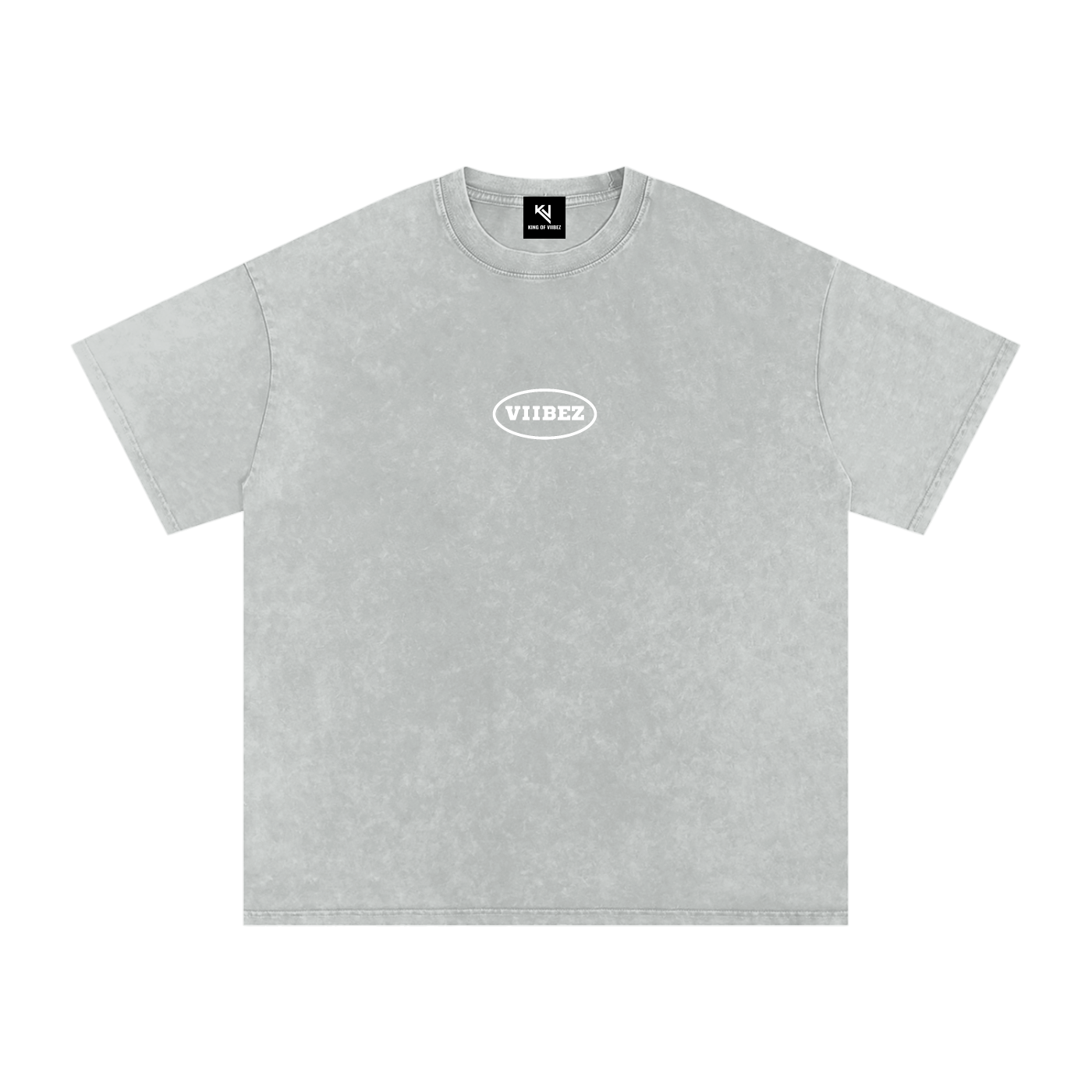 VIIBEZ Snow Washed Oversized  T-Shirt