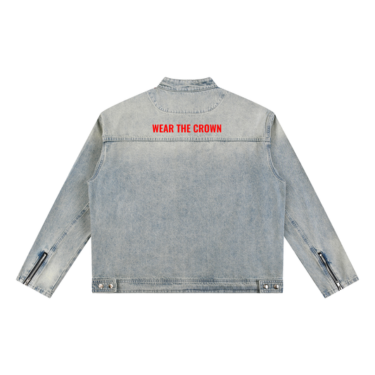 WEAR THE CROWN JEAN JACKET