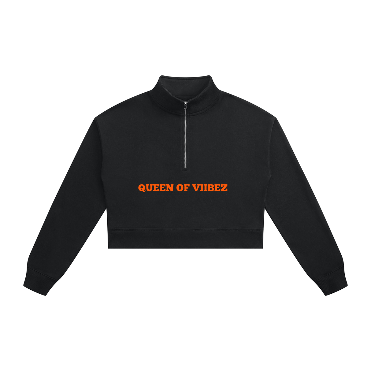 Women's Crop Quarter-Zip Sweatshirt