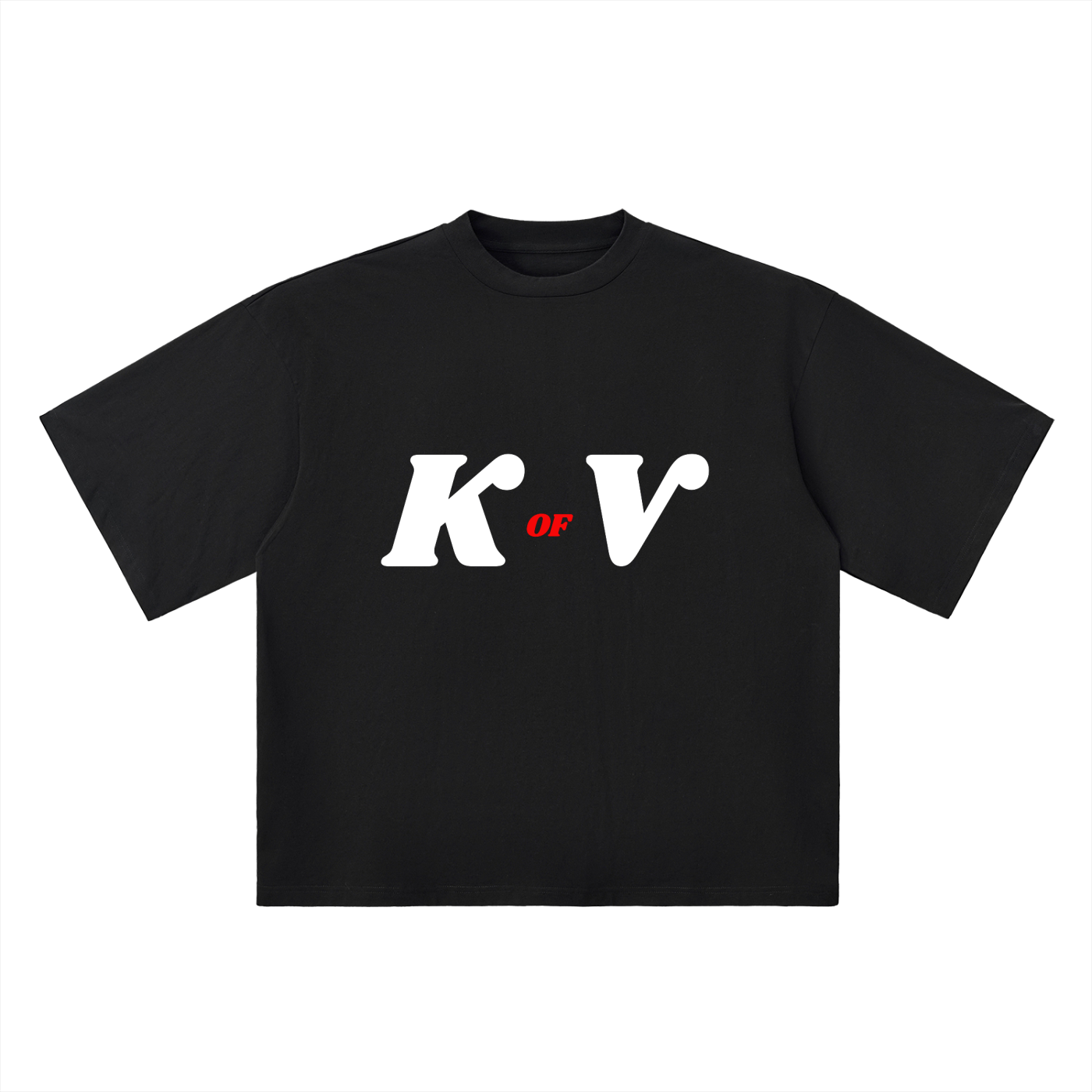 K of V Oversized Drop Shoulder T-Shirt