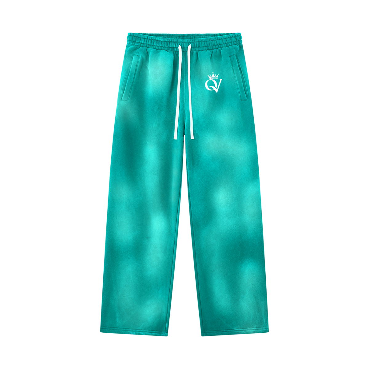 Women Sunfade Hoodie & Wide Leg Set