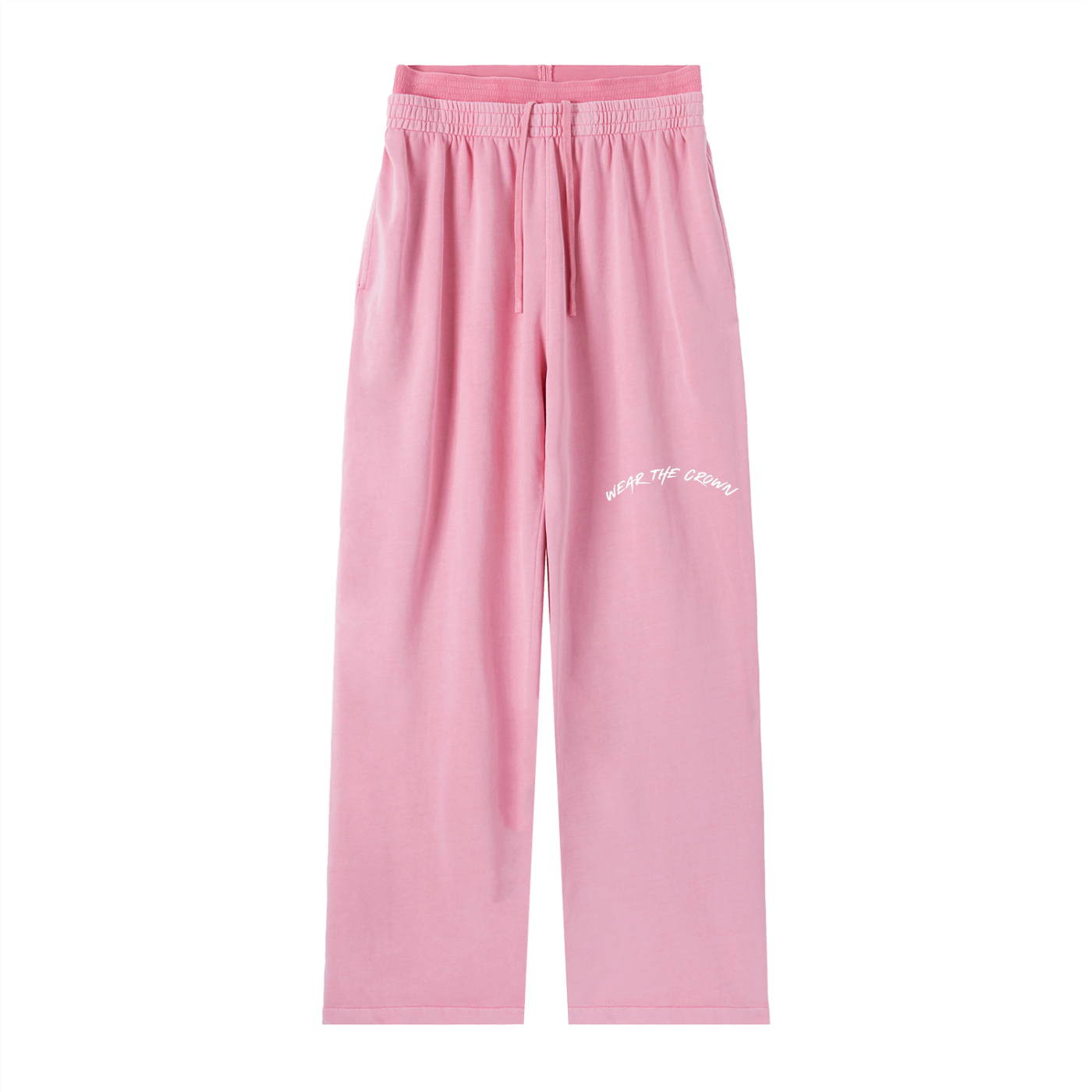 Women Vintage Washed Waist Pants